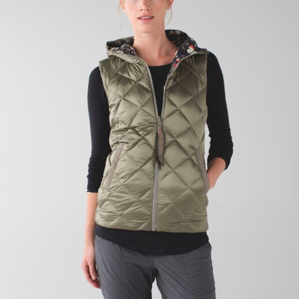 💐 Lululemon The Fluffiest Down Vest Sz 2